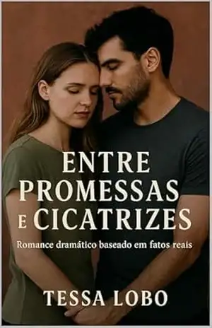 Capa do livro Entre promessas e cicatrizes: Romance dramático baseado em fatos reais - Tessa  Lobo