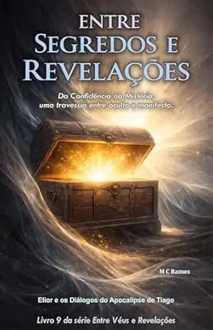 Capa do livro Entre Segredos e Revelações: Da Confidência ao Espírito, uma travessia entre oculto e manifesto. (Entre Véus e Revelações Livro 9) - M C Ramos