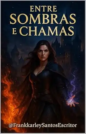 Capa do livro ENTRE SOMBRAS E CHAMAS - Frankkarley dos Santos nascimento Sousa
