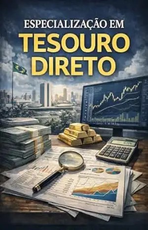 Capa do livro Especialização em Tesouro Direto: Como lucrar como os bancos – O fim da ''poupança'' e o início da sua Especialização em Tesouro Direto - David Mendes de Araujo