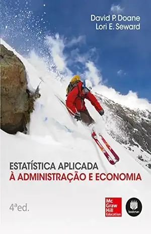 Capa do livro Estatística Aplicada à Administração e Economia - David P. Doane
