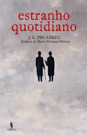 Capa do livro Estranho Quotidiano - J.L.Pio de Abreu
