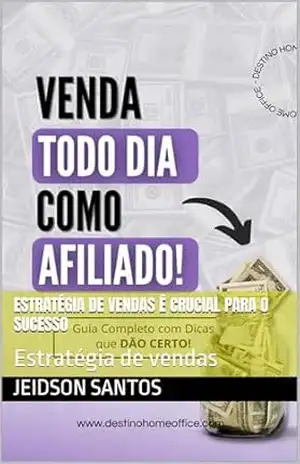 Capa do livro Estratégia de Vendas é crucial para o sucesso: Estratégia de vendas - jeidson santos