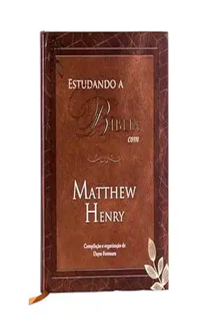 Capa do livro Estudando a Bíblia com Matthew Henry - Publicações Pão Diário