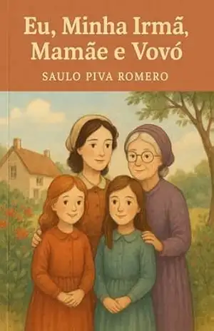 Capa do livro Eu, Minha irmã, Mamãe e Vovó - Saulo Piva Romero