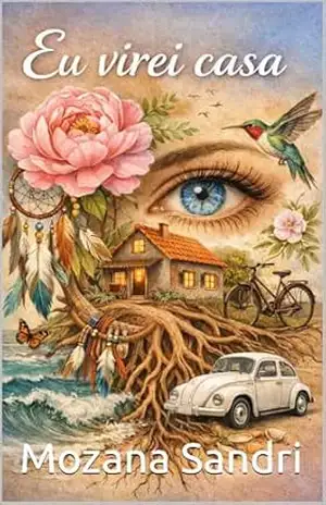 Capa do livro Eu virei casa - Mozana  Sandri