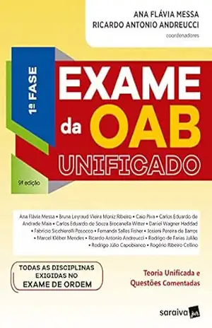 Exame da OAB Unificado 1ª Fase – 9ª Edição 2019 – ANA FLAVIA MESSA