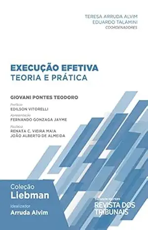 Capa do livro Execução efetiva: teoria e prática - Giovani Pontes Teodoro