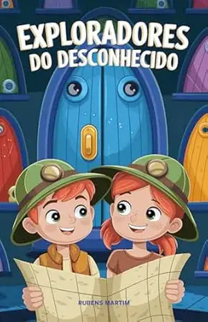 Capa do livro Exploradores do Desconhecido - Rubens Martim Martins Junior
