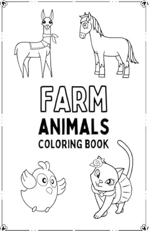 Farm Animals: Colring Book – Mário Monteiro