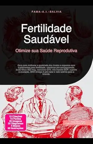 Capa do livro Fertilidade Saudável: Otimize sua Saúde Reprodutiva - Fama A.I. Salvia