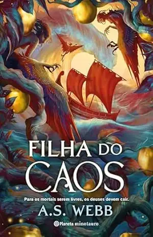 Capa do livro Filha do caos - A.S. Webb