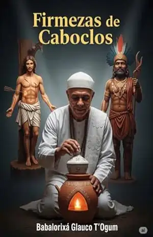 Capa do livro Firmezas De Caboclos - Babalorixá Glauco T´ogum