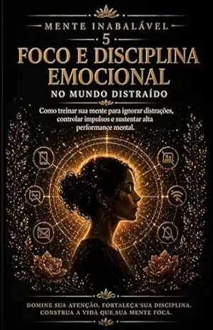Foco e Disciplina Emocional no Mundo Distraído: Como treinar sua mente para ignorar distrações, controlar impulsos e sustentar alta performance mental (Mente Inabalável) – M F  RIBEIRO