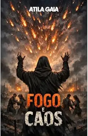 Capa do livro FOGO E CAOS - ATILA  GAIA