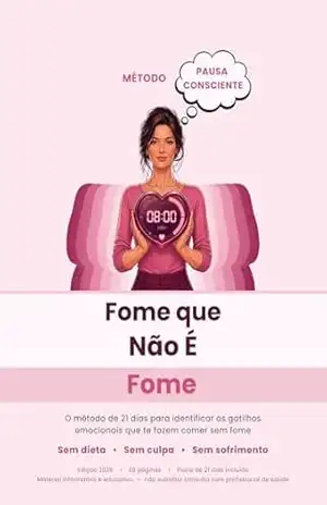Capa do livro Fome que Não é Fome: O método de 21 dias para identificar os gatilhos emocionais que te fazem comer sem fome - Ariel Mayer