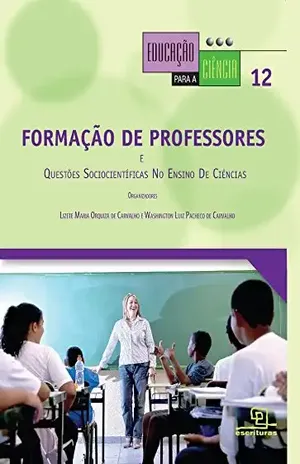 Capa do livro Formação de professores e questões sociocientíficas no ensino de ciências - Lizete Carvalho