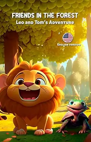 Capa do livro Friends in the Woods: Leo and Tom's Adventure: A journey full of friendship and discoveries in the forest - Rafinha  Minari