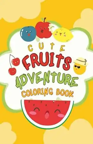 frutas para colorir: livro de colorir – color pages – viviane peretti