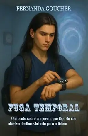 Fuga temporal: Um conto sobre um jovem que foge do seu abusivo destino, viajando para o futuro – Fernanda Goucher