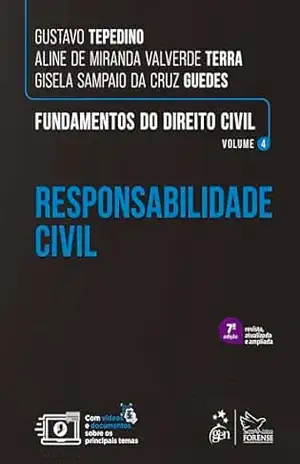 Capa do livro Fundamentos do Direito Civil – Responsabilidade Civil – Vol. 4 – 7ª Edição 2026 - Gustavo Tepedino