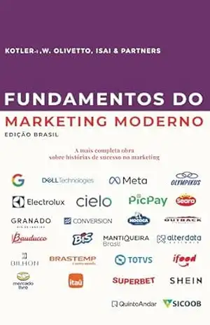 Capa do livro FUNDAMENTOS DO MARKETING MODERNO, Edição Brasil: 1º Edição - Por Kotler-i and Partners W. Olivetto and Isai