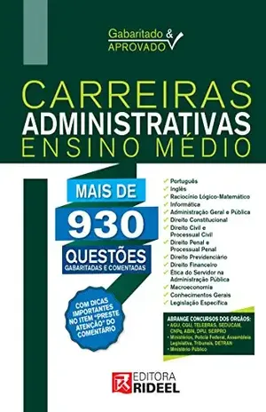 Gabaritado e Aprovado – Carreiras Administrativas (Ensino MÉDIO) – Vários
