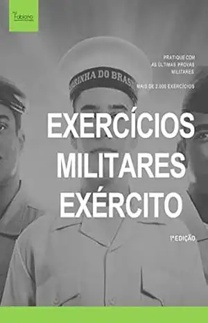 Capa do livro Gramática – Questões Concursos Militares – Exército - Fabiano Machado