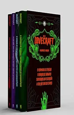 Grandes Obras de H.P Lovecraft | Box com 4 Livros – H.P Lovecraft