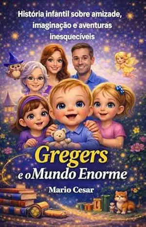 Gregers e o Mundo Enorme: História infantil sobre amizade, imaginação e aventuras inesquecíveis (Aventuras Mágicas) – Mário Cesar