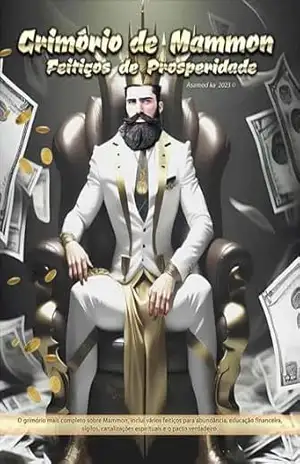 Capa do livro Grimorio de Mammon: Feitiços de Prosperidade - Asamod Ka