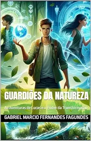 Capa do livro Guardiões da Natureza: As Aventuras de Lucas e o Poder da Transformação - Gabriel Marcio Fernandes Fagundes