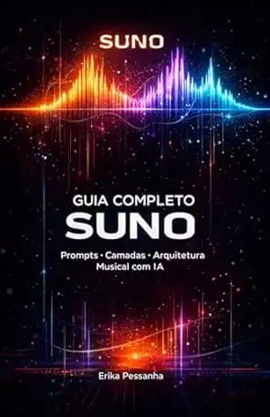 Guia Completo Suno: Prompts, camadas, arquitetura musical com IA – Erika Pessanha