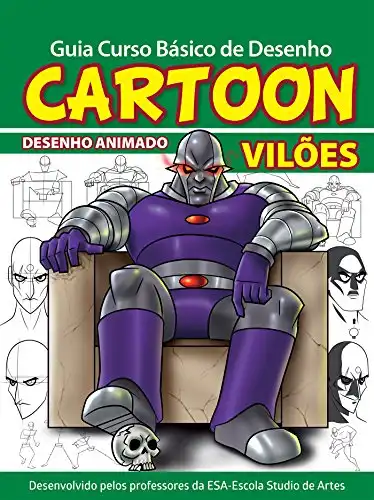 Baixar Guia Curso Básico de Desenho Cartoon – Vilões Ed.01 pdf, epub, mobi, eBook