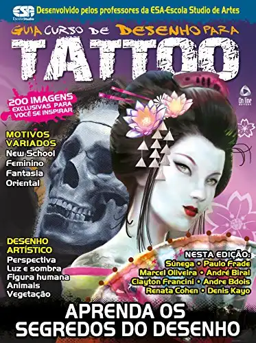 Baixar Guia Curso de Desenho para Tattoo 02 pdf, epub, mobi, eBook