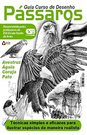 Guia Curso de Desenho Passaros – On Line Editora