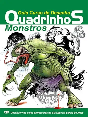 Baixar Guia Curso de Desenho Quadrinhos - Monstros Ed.01 pdf, epub, mobi, eBook