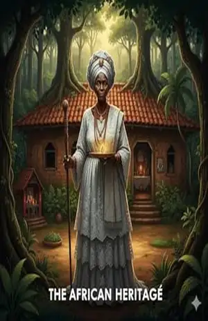 Capa do livro ''HERANÇA AFRICANA'': Volume II (Herdeiros do Sol:) - DAISY AGUINAGA d'EIBAR