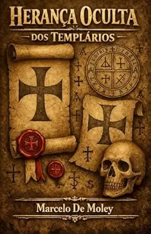 Capa do livro Herança Oculta: O Legado dos Templários (Arquivos da Verdade Perdida) - Marcelo De Moley