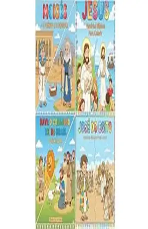 Capa do livro Heróis da Bíblia para Colorir: 50 Páginas de Fé com Davi, Moisés, Jesus e José do Egito - William Fernandes