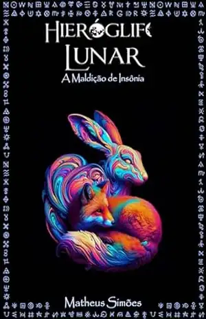 Capa do livro Hieróglifo Lunar II: A Maldição de Insônia - Matheus Simões