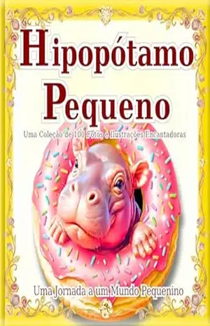 Hipopótamo Pequeno: Um mundo de pequenos hipopótamos que cabem na palma da mão: Um livro de arte com 100 cenas encantadoras para desfrutar a qualquer hora … lugar. (Uma Jornada a um Mundo Pequenino 3) – SAKI.SAKI
