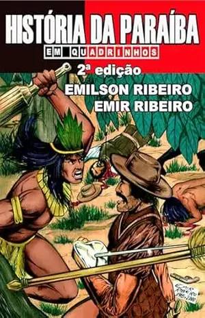 Capa do livro História da Paraíba em Quadrinhos - Emir Ribeiro