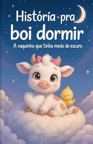 Capa do livro História pra boi dormir: A vaquinha que tinha medo do escuro - Liny Felismino