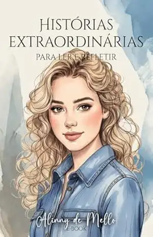 Capa do livro HISTÓRIAS EXTRAORDINÁRIAS: Para ler e refletir - Alinny de  Mello