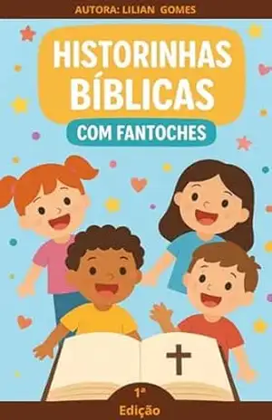 Capa do livro Historinhas Bíblicas com Fantoches - Lilian Gomes