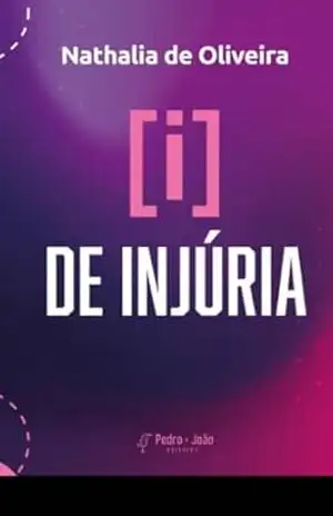 Capa do livro [i] de Injúria - Nathalia  de Oliveira