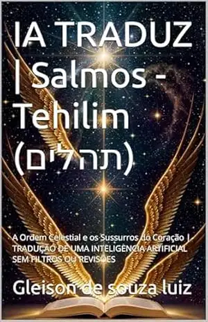 IA TRADUZ | Salmos – Tehilim (תהלים): A Ordem Celestial e os Sussurros do Coração | TRADUÇÃO DE UMA INTELIGENCIA ARTIFICIAL SEM FILTROS OU REVISÕES (SEGREDO DOS CÉUS Livro 25) – Gleison de souza luiz