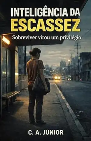 Capa do livro INTELIGÊNCIA DA ESCASSEZ: Como sobreviver no Brasil onde existir virou um privilégio - C. A. Junior