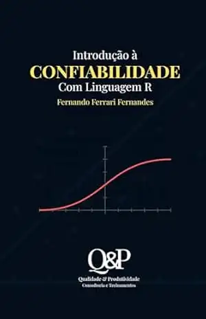 Capa do livro Introdução à Confiabilidade com Linguagem R - Fernando Fernandes